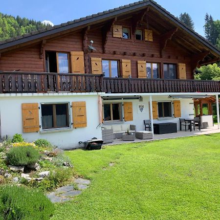 Chalet Le Slalom Arveyes Exteriér fotografie