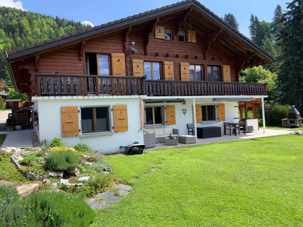 Chalet Le Slalom Arveyes Exteriér fotografie